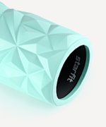 Ролик массажный FA-507, EVA/PP, средняя жесткость, 32,5x12,5 cм, мятный/серый