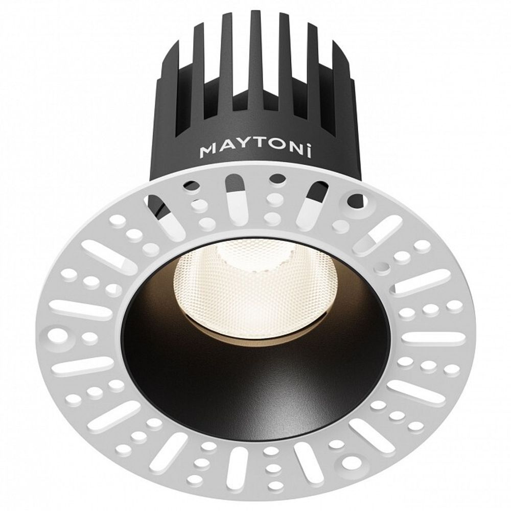 Встраиваемый светильник Maytoni Dip DL121-15W-4K-TRS-B