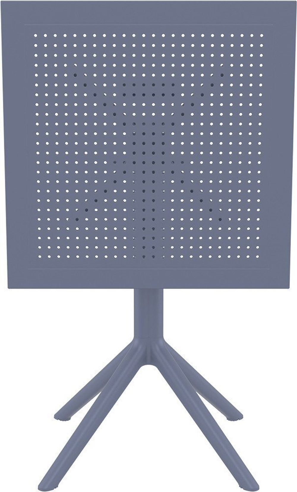 Комплект пластиковой мебели Siesta Contract Sky Folding 60 Pro, темно-серый