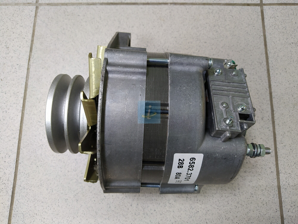 Генератор 28В/80А 2-ручьевой 6582.3701-02