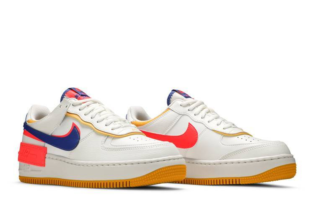 Кроссовки Nike Air Force 1 Low Shadow (Женская размерная сетка)