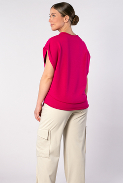 Жилет женский 4383АП, фуксия #58Фук064383АП