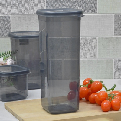 Емкость для сыпучих продуктов 2,1л, серый