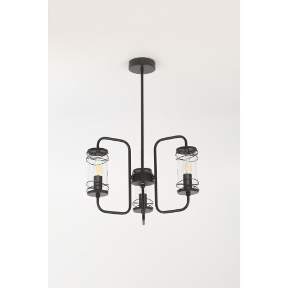 Люстра Rivoli Akanta 5061-303 3 х E14 40 Вт лофт - кантри | Rivoli