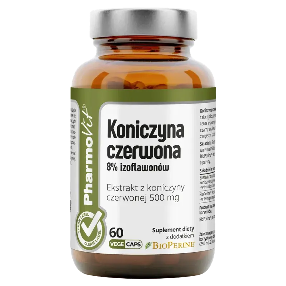 Фармовит - Красный клевер 8% изофлавонов, 60 капсул