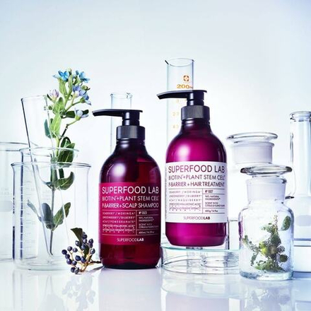 Набор для волос с растительными стволовыми клетками Superfood Lab