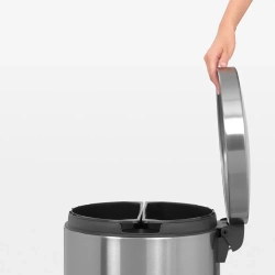 Brabantia Контейнер для мусора Twin Bin 2x20 л матовый