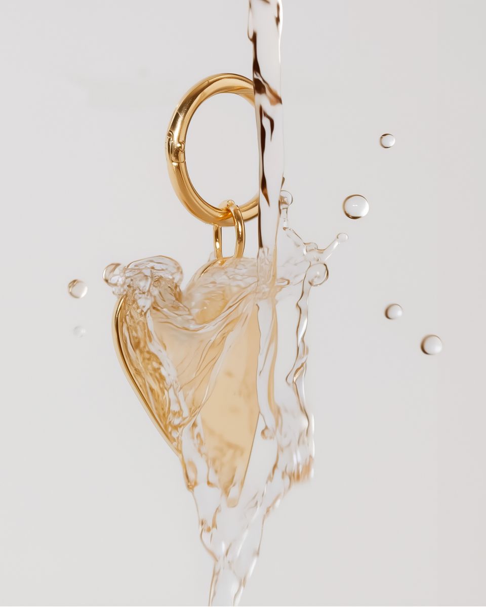 Моносерьга Сердце Волнуется