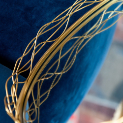 Настенное зеркало Лорентин Голд Объект мечты