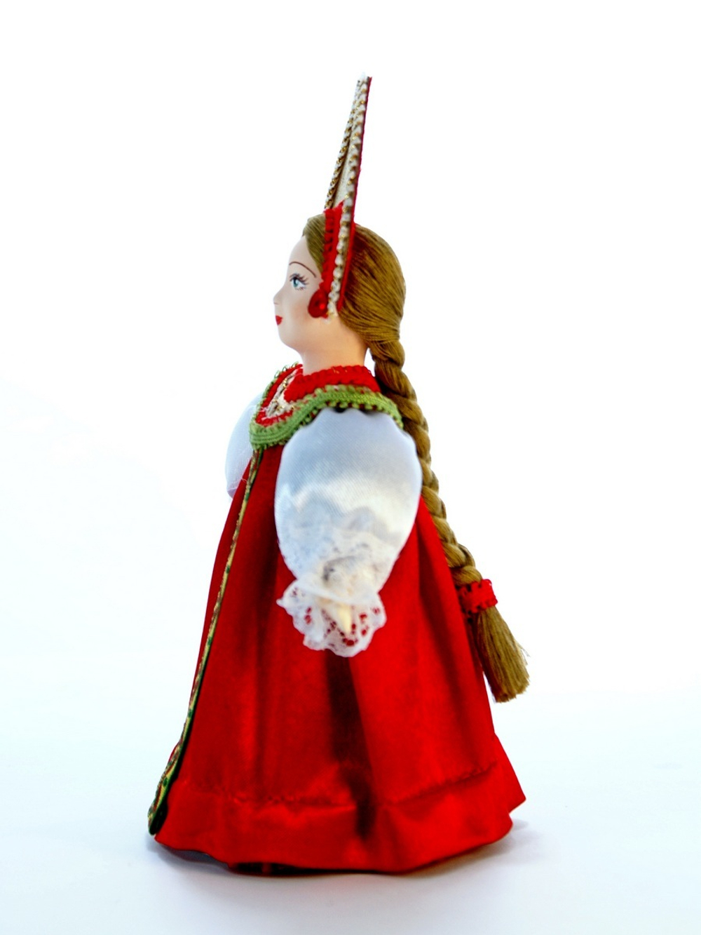 Кукла коллекционная в русском народном костюме