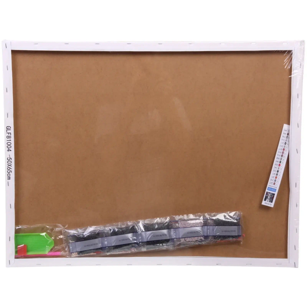 Алмазная мозаика на подрамнике с полным заполнением «МИР ЯРКИХ КРАСОК», ПАРИЖ, 50*65см