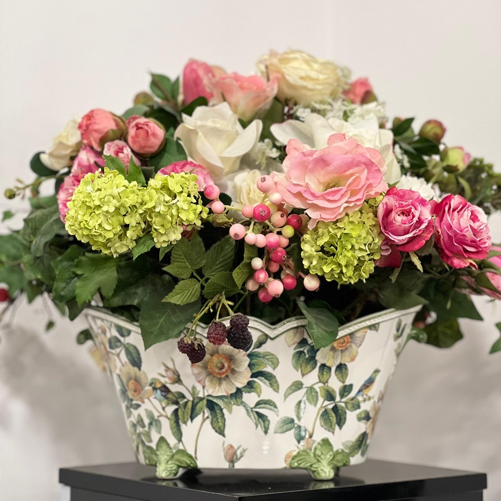 Кашпо Чайные розы 33 см