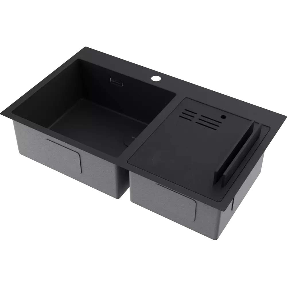 Кухонная мойка Omoikiri Akisame 86-2-Side-GB