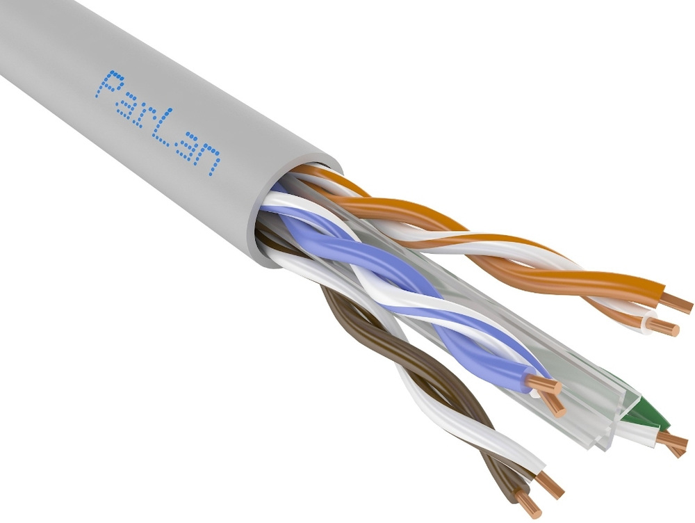 Кабель  Паритет U/UTP Cat6 PVC 4х2х0,57