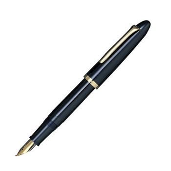 Ручка перьевая Sailor 1911 Fude De Mannen Blue GT Calligraphy Steel Nib 55° (10-0212-740)