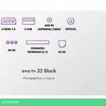 Телевизор Evo TV 32 Black TD0051751RU
