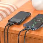 Портативный аккумулятор HOCO J121 10000 mAh PD 20W+22,5W  (черный)