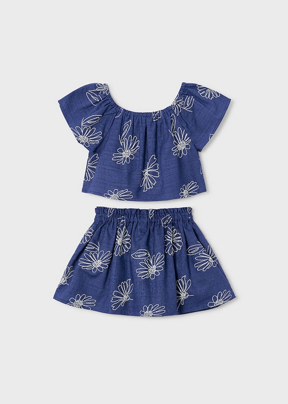 топ с юбкой