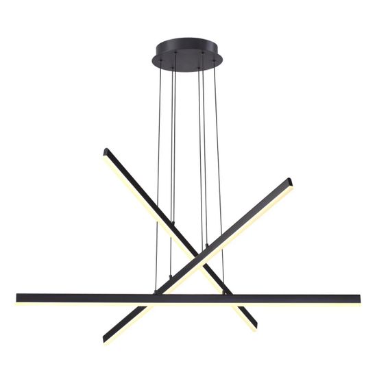 3890/48L L-VISION ODL20 329 черный/металл Подвесной светильник LED 4000K 48W 220V RUDY