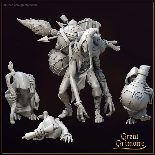 Торговец метлами Алхимик продавец волшебник маг человек миниатюра для dnd, днд, pathfinder, фентези, Настольная игра, НРИ, Варгейм, РПГ