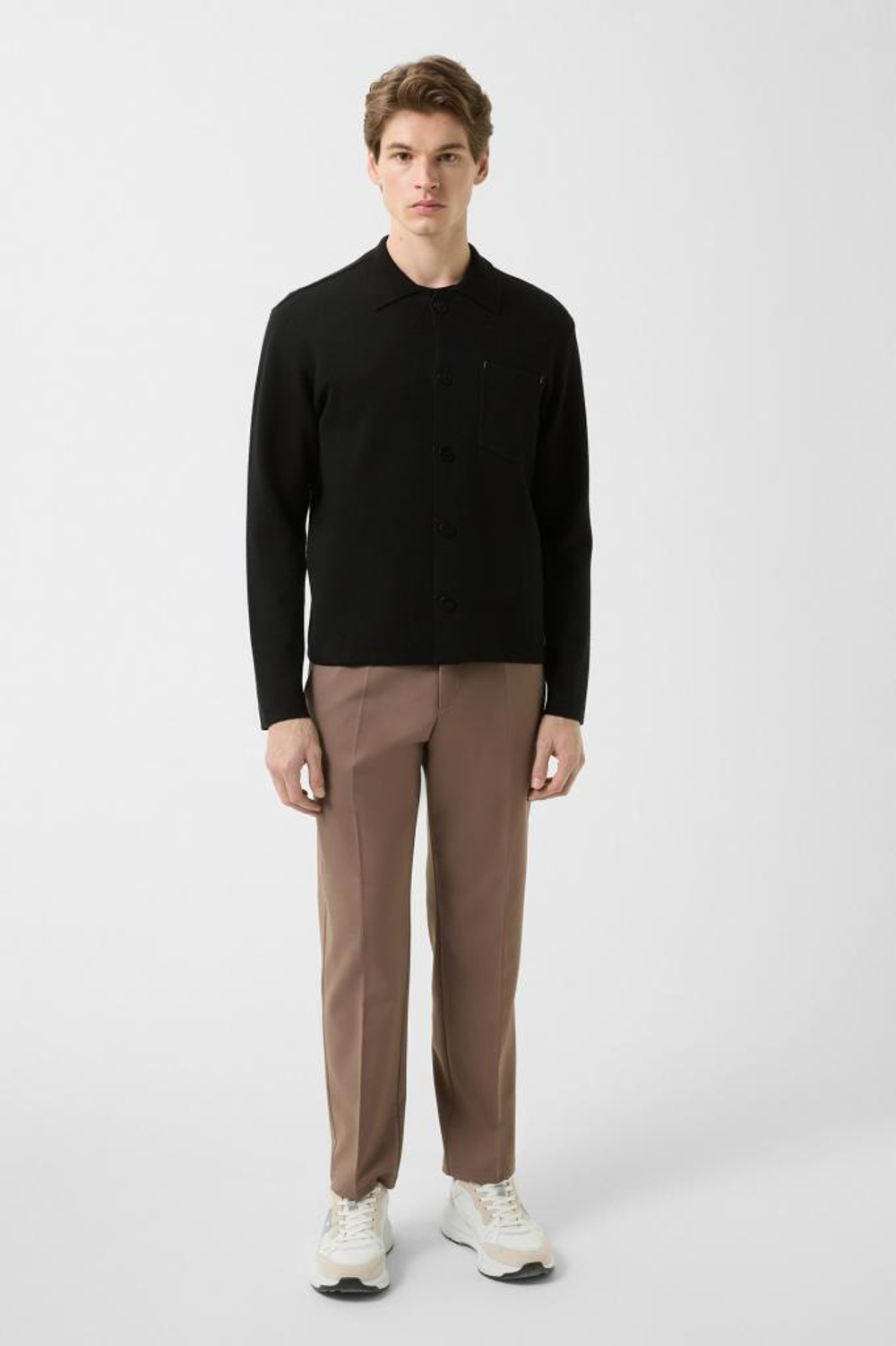 Рубашка BOGNER OLAF в черном цвете