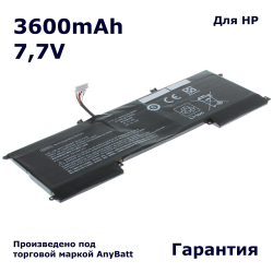 Аккумулятор AnyBatt 3600mAh для ноутбука HP Envy 13-ad000ur (AB06XL) 7.7В
