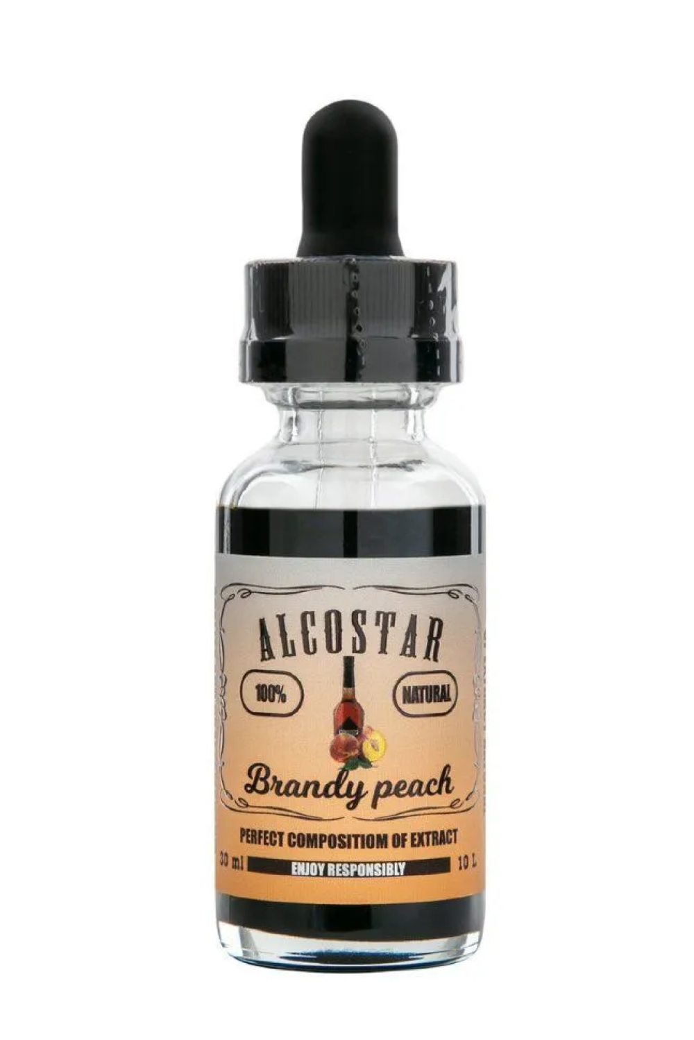 Эссенция Персиковый бренди, Ароматизатор Alcostar, 30 мл
