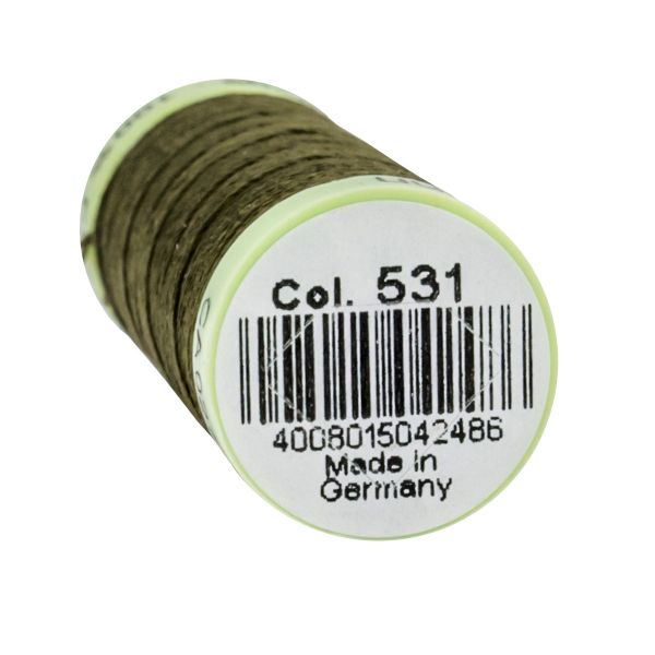 Нитки отделочные Gutermann Top Stitch 30 (30 метров), 5 кат. | 531 т.т.хаки