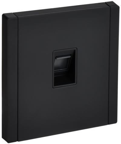 FORTE&PIANO Розетка компьютерная RJ45 кат.5E FP132M металл черный IEK