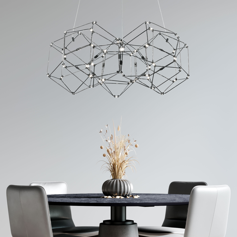 Подвесной светодиодный светильник Uma 90169/5 черный жемчуг