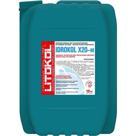 Добавка латексная Litokol IDROKOL X20-м 10 кг