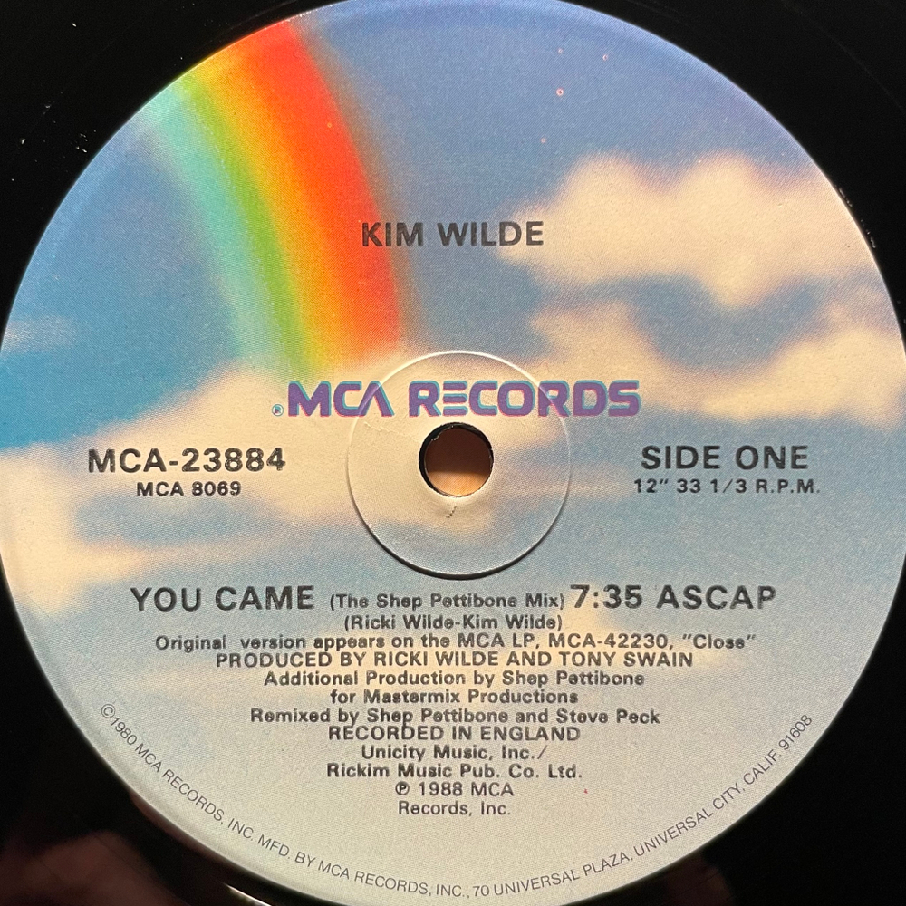 Kim Wilde ‎– You Came (США 1988г.) EP