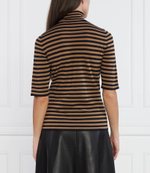 Хлопковый гольф Max Mara Leisure - коричневый(336604366)