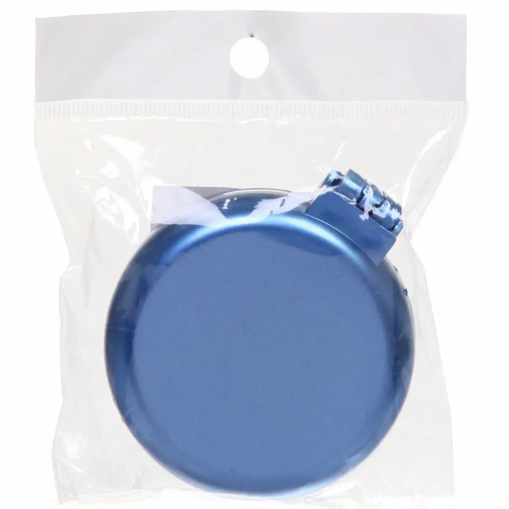 Расческа массажная складная с зеркалом, круглая, цвет микс, d-6,5см