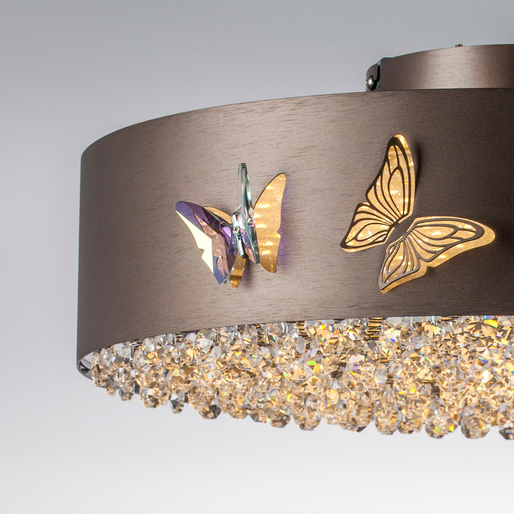 701021 Люстра FARAONE 24W LED 1839LM БРОНЗА 3000K