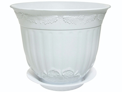 Кашпо Европа 31л белое