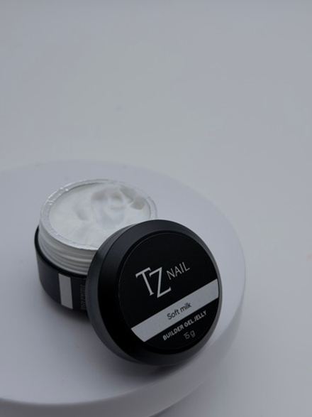 TZ Строительный гель желе "Soft Milk" (Нежно-молочный) 15 гр.