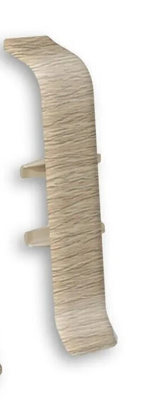 Соединитель для плинтуса 85мм "Деконика", 213 Дуб северный