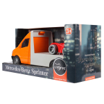 Автомобиль эвакуатор "Mercedes-Benz Sprinter" (оранжевый) (Тигрес)