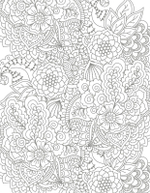 Открытки-антистресс, Волшебные цветы