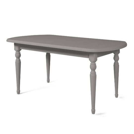 Обеденный стол Аполлон 152(192)x95  (серый)