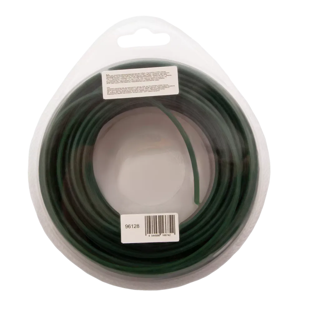 Леска для триммера двухкомпонентная круглая 2,65мм 15 м EXTRA CORD// Denzel