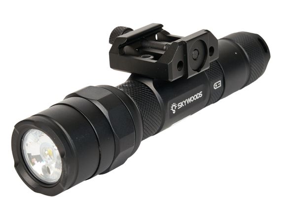 Фонарь подствольный Skywoods Hunter Pro 650 люмен, выносная кнопка, ЛЦУ