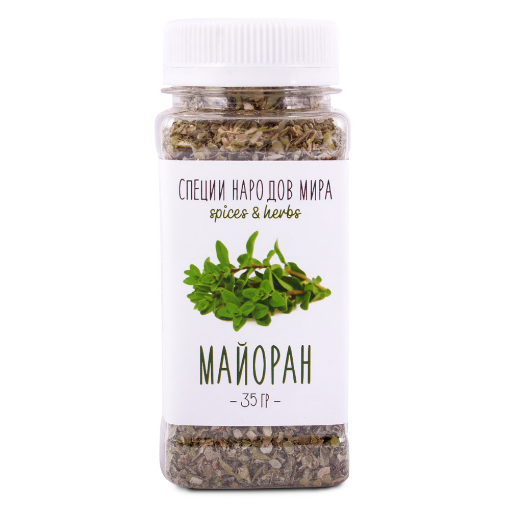 Organic Food Набор специй и пряностей Специи Европейской кухни, ПЭТ банка 8 шт