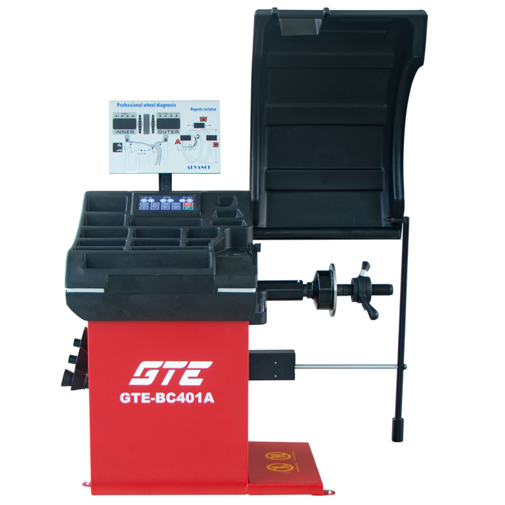 Станок балансировочный 220В 10"- 30"автоматический GTE