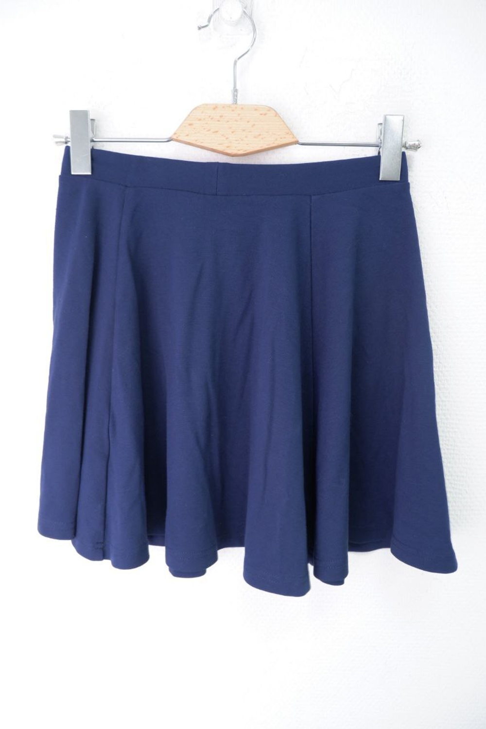 Юбка синяя стильная 44 размер