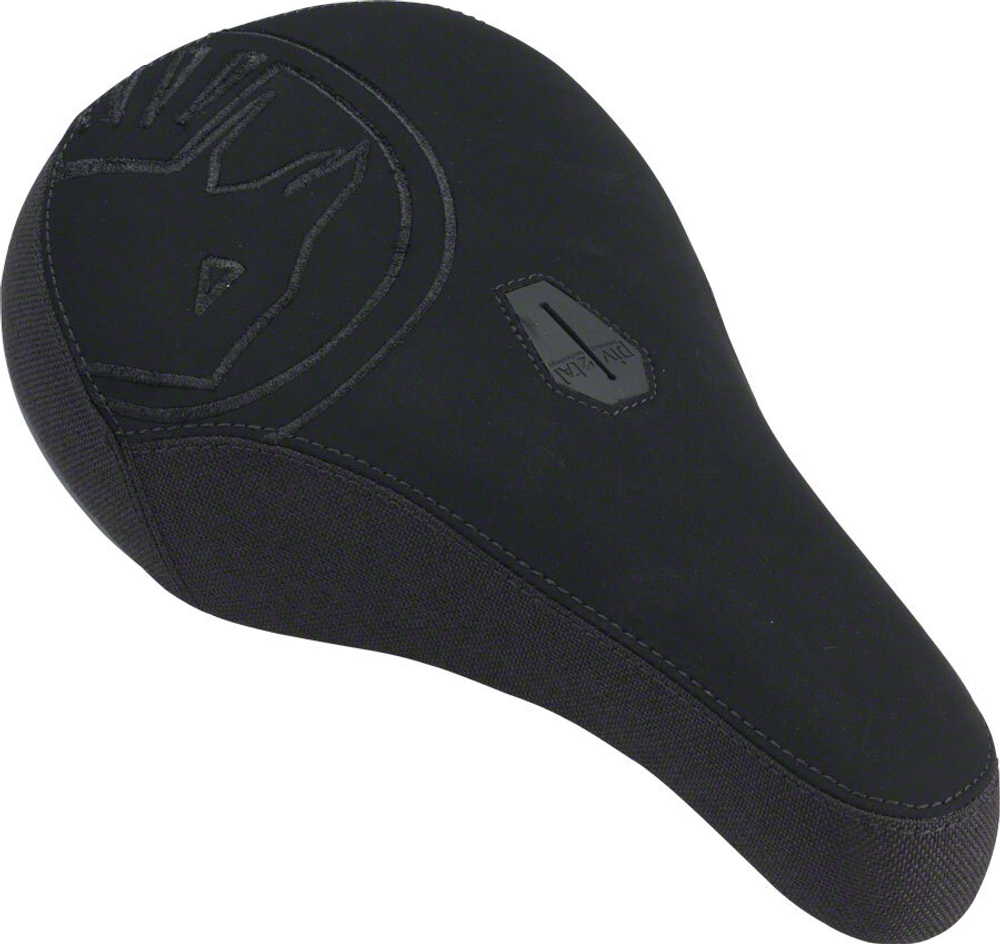 БМХ седло Shadow Crow Pivotal Seat Mid Black Embroidery
