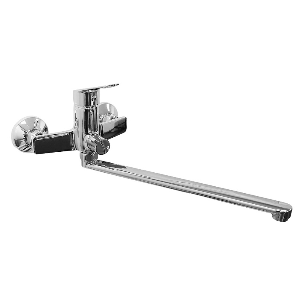 Смеситель для ванны LORANTO AVRORA керамический картридж, длинный излив, хром (LR90506000)