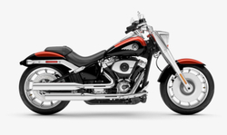 Harley-Davidson Fat Boy (Whiskey Fire/Black) 2025