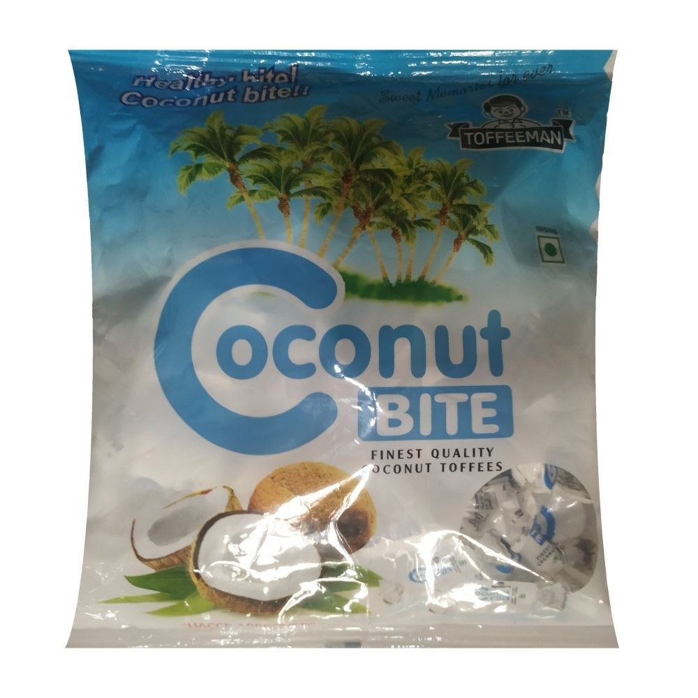 Ирис со вкусом Кокоса Toffeeman Coconut Bite 250 г